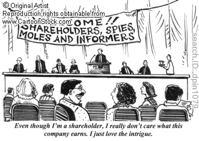 Intrigue in the Corporate World