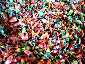 The heartwarming story of 1000 paper cranes.