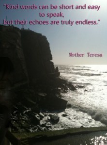 Mother Teresa's Quote on Kindness.