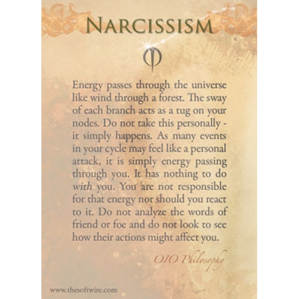 The Philosophy of Narcissism