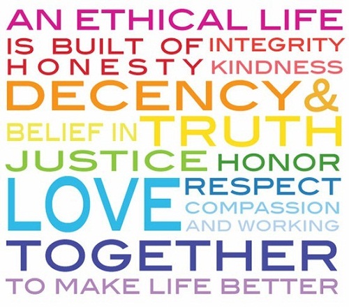 An ethical life consists of....