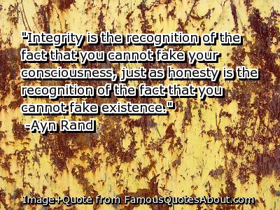 Honor and Integrity tend to be synonymous.