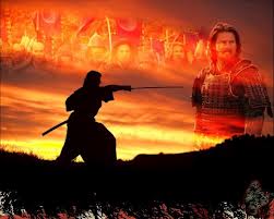 Algren trains to become a samurai warrior, whilst held captive in the samurai village in the mountains.