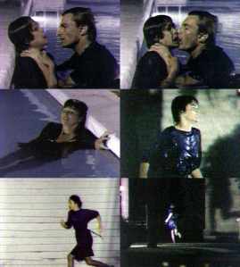 The ghastly ending scenes of this gory tale.