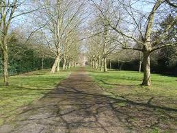 The cold and lifeless land around the decaying Satis House.