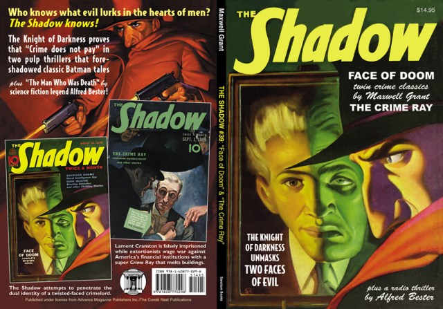 "The Shadow" combats the Many Faces of Evil.
