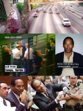 OJ Simpson - Scenes from the Murder Case and Trial.