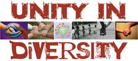 Unity in Diversity - the peaceful solution to our current life in a house divided.