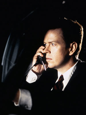 Phil - conspiring secretly in the darkness of night.