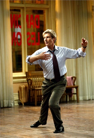 Scene from the movie, "Shall we Dance?"