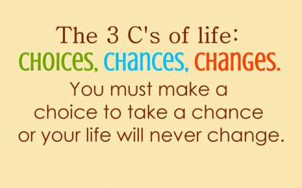 Life is about making the Right Choices!