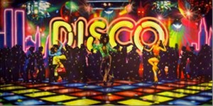 Seventies Dancefloor Backdrop