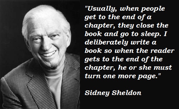A quote from Sidney Sheldon