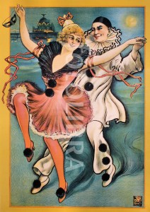 Pierrot and Columbine - Pier Theatre.