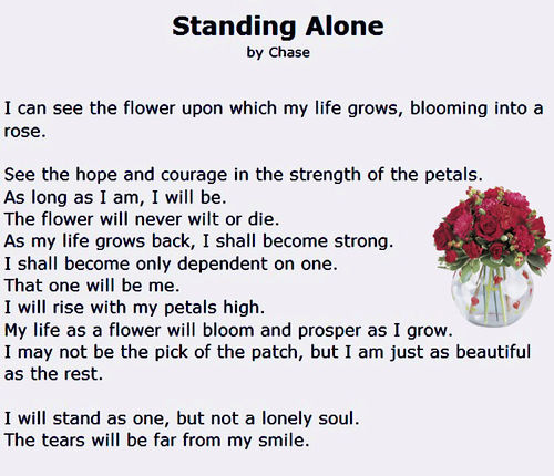 "Standing Alone"