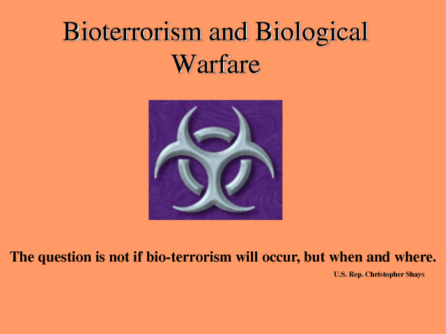 Bio-Terrorism