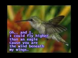 Lyrics of Wind Beneath My Wings."