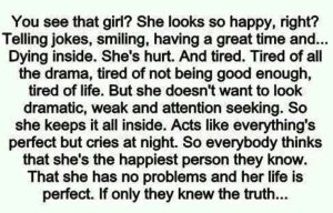 Don't judge people by their appearance. Appearances can be very deceptive.