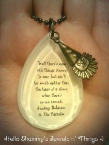 Lyrics of "The Tears of a Clown."