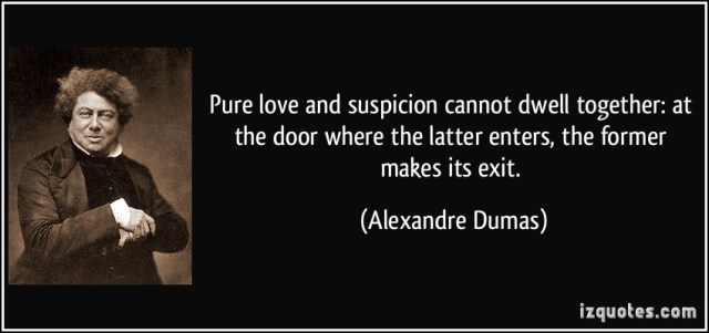 Quote on Suspicion